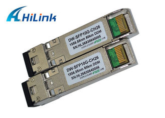 DWDM 10GB SFP+ Module Fiber Optic Transceiver CH26 EML Transmitter SMF Cable Type