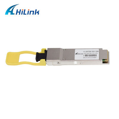 MPO Connector Optical Transceiver Modules Hilink 100G QSFP28 SR4 100M FTTX