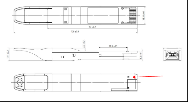 10KM 1310nm MPO16 APC 8-ডিগ্রি DOM অপটিক্যাল ট্রান্সিভার 200G QSFP DD LR8 PSM8 তরঙ্গদৈর্ঘ্য দূরত্ব 2