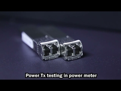 হিলিংক এলসি সংযোগকারী ফাইবার অপটিক ট্রান্সিভার 10 জি এসএফপি + বিআইডিআই ডাব্লুডিএম 60 কেএম