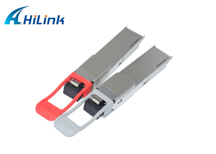 100GBASE - BX20 অপটিক্যাল ট্রান্সসিভার মডিউল QSFP28 LAN WDM 1280nm 1310nm 20km LC সিম্প্লেক্স ট্রান্সসিভার