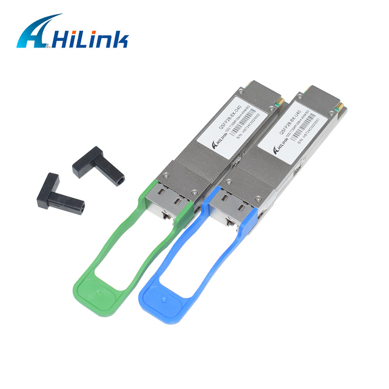100G QSFP28 ট্রান্সসিভার মডিউল BIDI 40KM 1304/1309nm EML+APD QSFP28-BX-D40 ট্রান্সসিভার