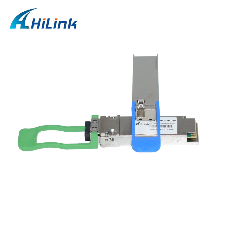 100G QSFP28 ট্রান্সসিভার মডিউল BIDI 40KM 1304/1309nm EML+APD QSFP28-BX-D40 ট্রান্সসিভার