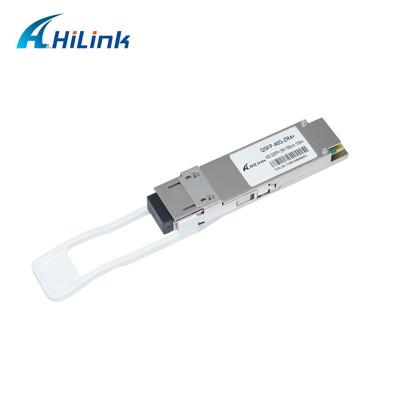 QSFP 40G ZR4 100KM 1550nm 40Gb/s QSFP+ ট্রান্সসিভার ডুপ্লেক্স এলসি অপটিক্যাল মডিউল DOM