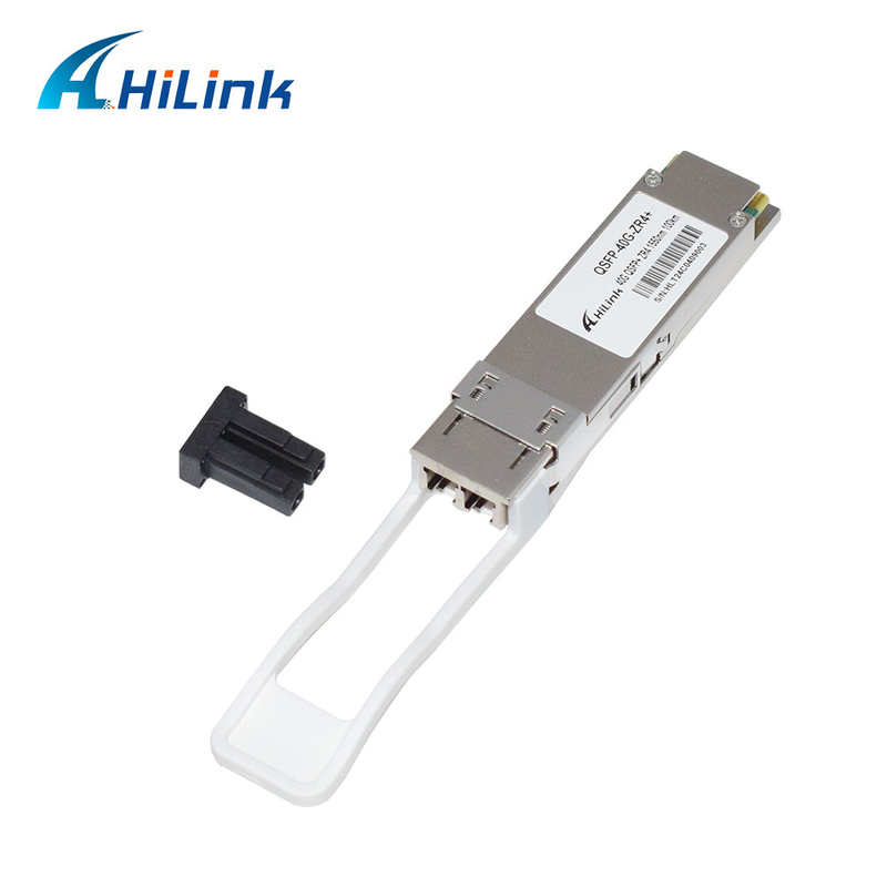 QSFP 40G ZR4 100KM 1550nm 40Gb/s QSFP+ ট্রান্সসিভার ডুপ্লেক্স এলসি অপটিক্যাল মডিউল DOM