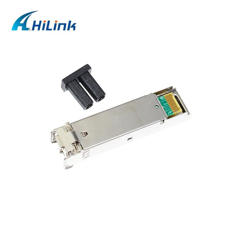 1000BASE-ZX ডুপ্লেক্স LC 1.25G 1290nm 80km DOM CWDM SFP সিঙ্গল মোড ট্রান্সিভার মডিউল