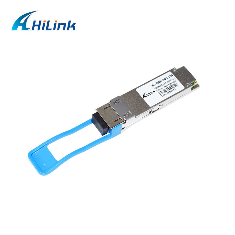 উচ্চ মানের QSFP-40G-LR4 20KM ডুয়াল এলসি QSFP+ PSM4 LR4 অপটিক্যাল ট্রান্সিভার মডিউল