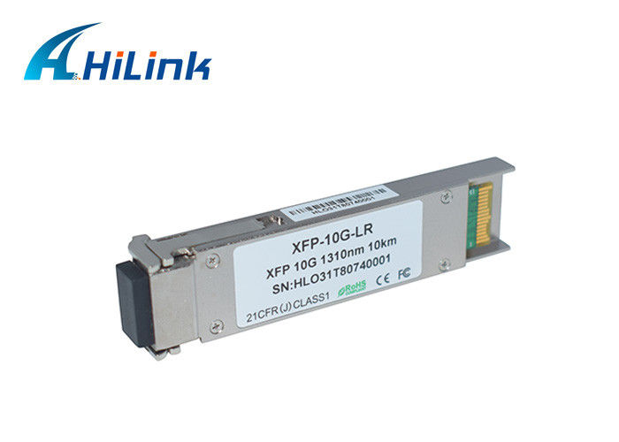 Duplex LC XFP ট্রান্সসিভার XFP-10GLR-OC192 এসআর 10G বেস 1310nm 10km LR DOM ফাংশন সঙ্গে