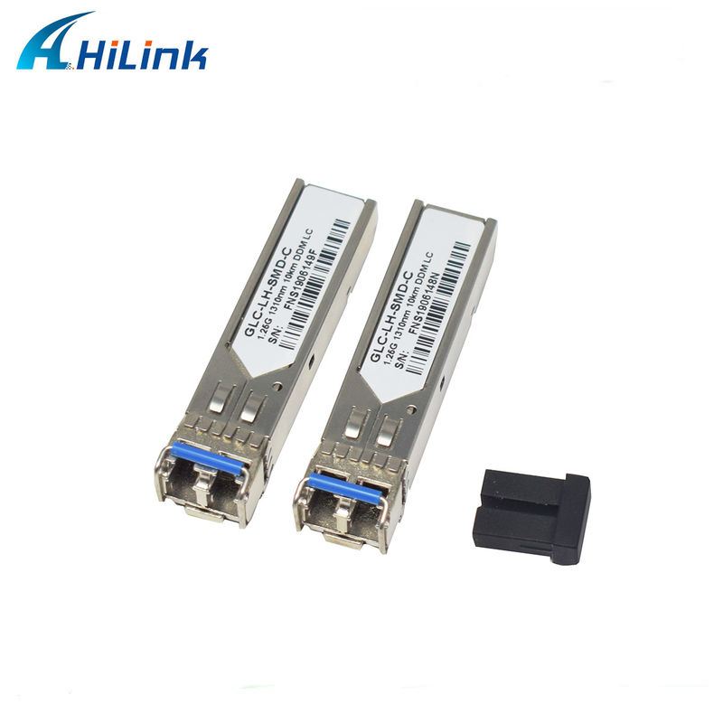 GLC-LX-SMD ফাইবার অপটিক ট্রান্সিভার SFP 1.25G 1310nm 10KM ডুপ্লেক্স LC DDM