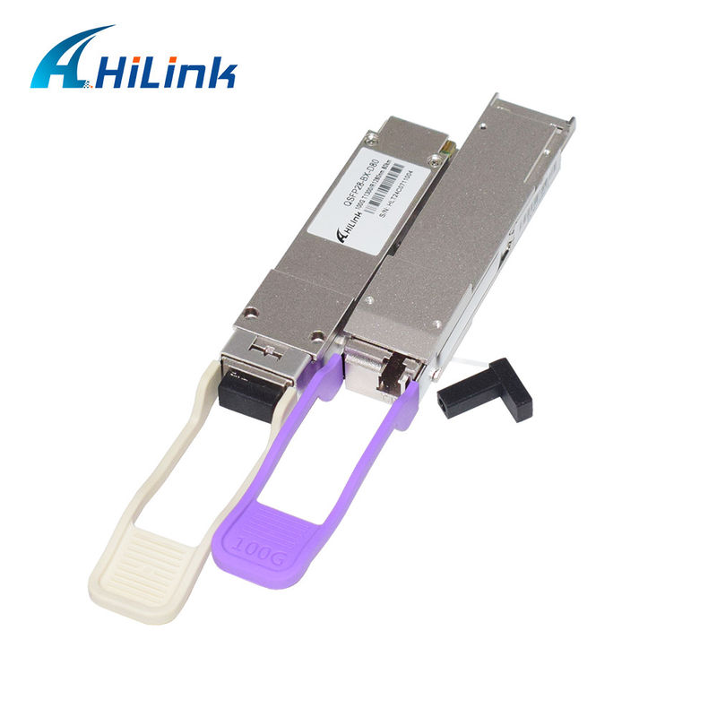 QSFP28 BIDI 100G ZR QSFP28 80km 1280/1300nm 100GBASE-BX80 QSFP28 মডিউল 80km LC