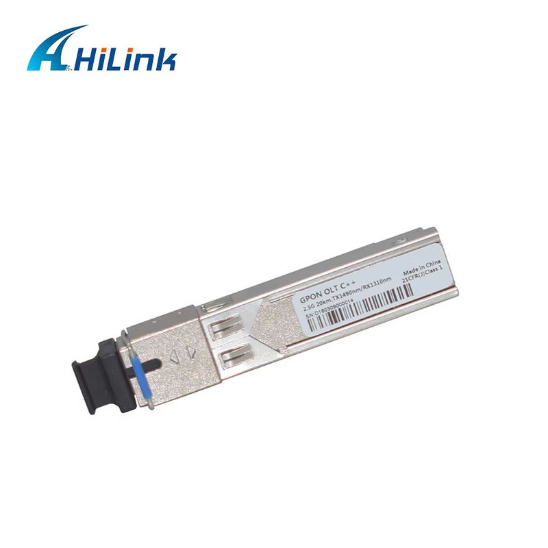 ব্র্যান্ড নিউ সামঞ্জস্যপূর্ণ GPON OLT ক্লাস সি++ SFP মডিউল 1.25G 2.5G GPON OLT ক্লাস সি++