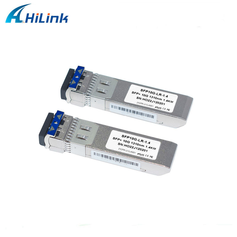 Hilink 10GB SFP+ 10G-LRS ট্রান্সসিভার 3 বছরের ওয়ারেন্টি সহ 1310nm ডুয়াল এলসি সংযোগকারী 1.4KM এসএমএফ যোগাযোগ ও নেটওয়ার্কিং পণ্য