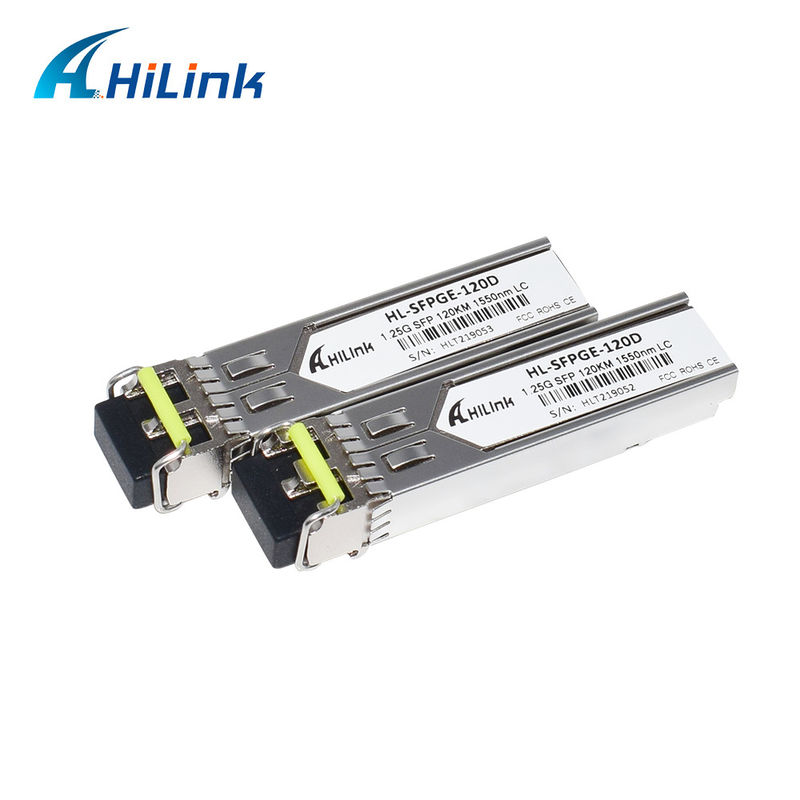HL-SFPGE-120D HILINK 1.25G SFP দীর্ঘ দূরত্ব 120km 1550nm LC সংযোগকারী DDM GBIC মডিউল
