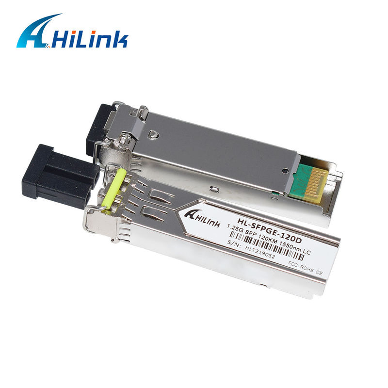 HL-SFPGE-120D HILINK 1.25G SFP দীর্ঘ দূরত্ব 120km 1550nm LC সংযোগকারী DDM GBIC মডিউল