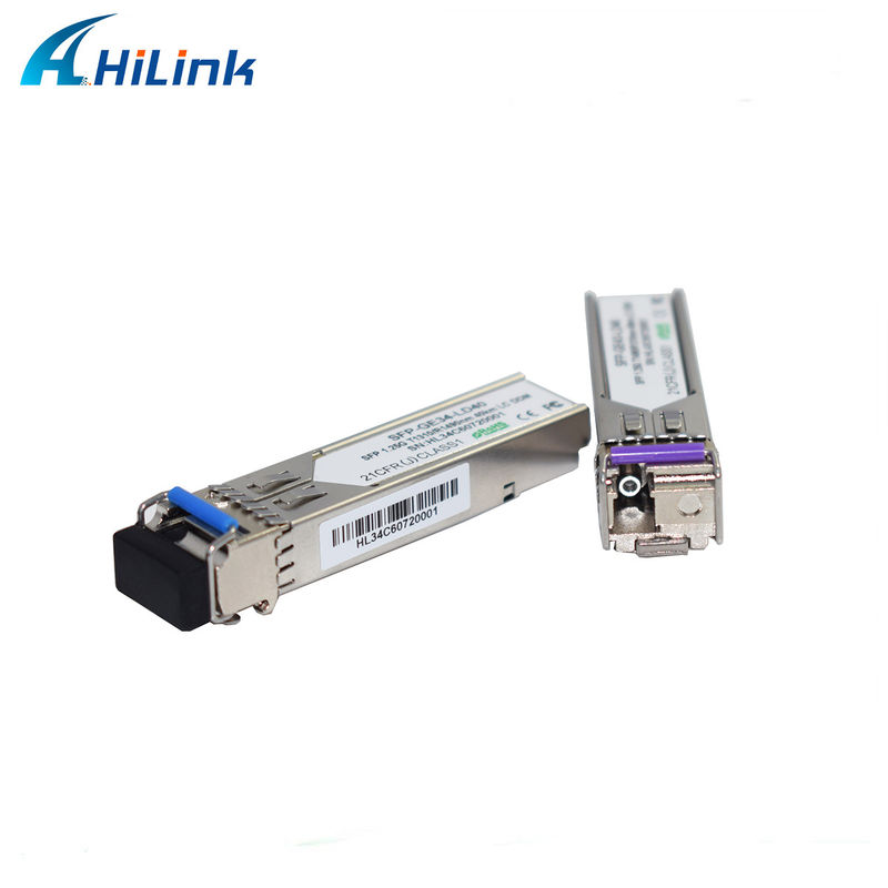 Hilink 1.25G SFP BIDI 40KM 1310/1490 ((1550nm) এলসি/এসসি সংযোগকারী ফাইবার অপটিক মডিউল