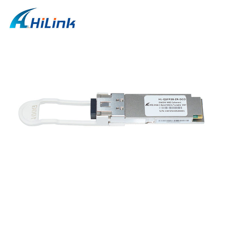 HL-QSFP28-DCO ZR QSFP28 ডিজিটাল কোহিরেন্ট অপটিক্স ট্রান্সসিভার, 100G ডেটা রেট এবং LC সংযোগকারী সহ