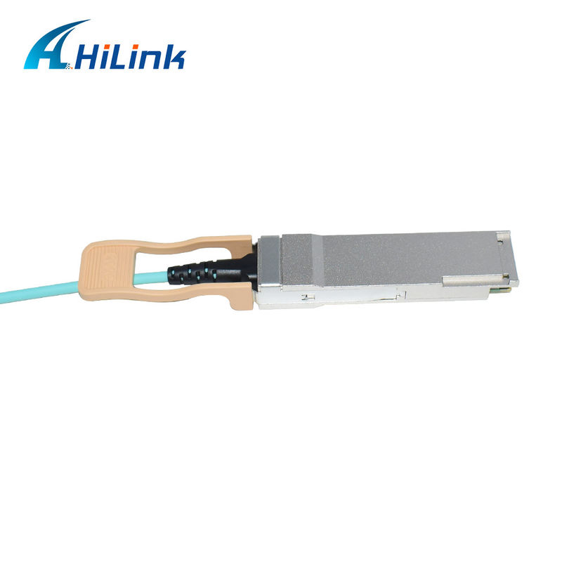 Certified 200G QSFP56 to 2*QSFP28 2*100G Active Optical Cable AOC Solution for Data Transmission in Extreme Temperatures