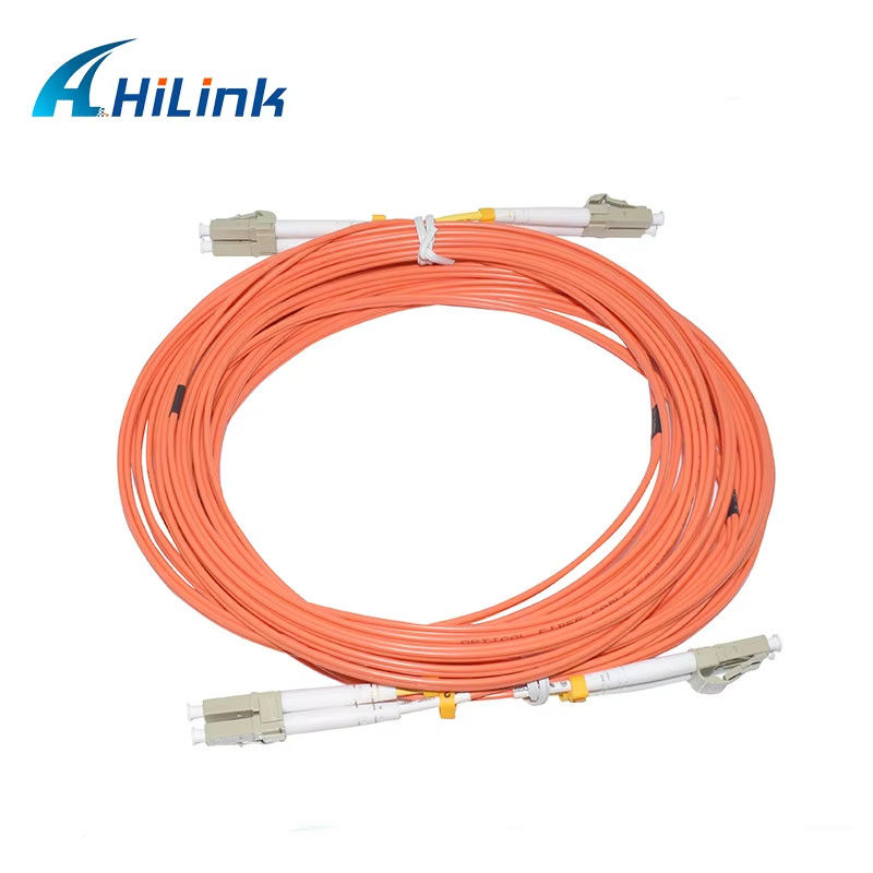 5M LC/UPC to LC/UPC Patch Cord 2.0mm Duplex Multi-Mode OM2 Fiber Cable
