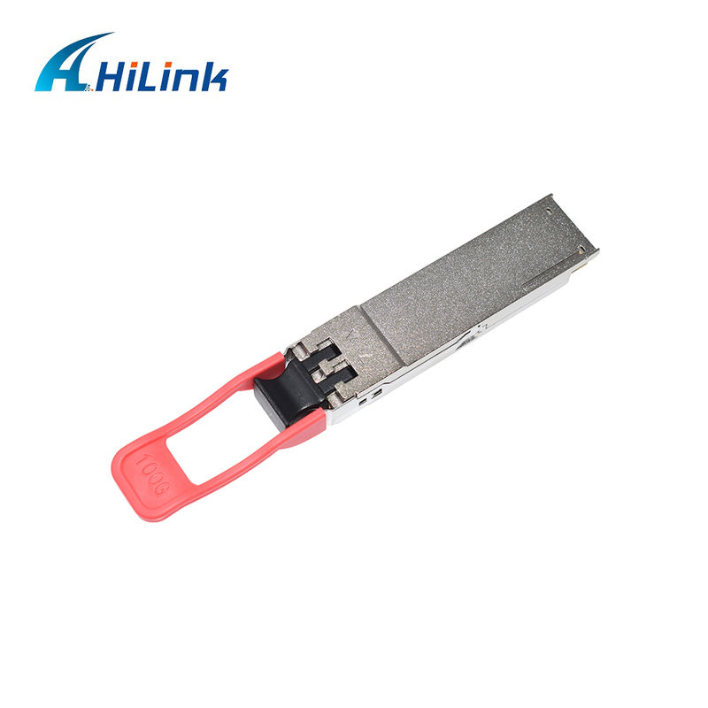 100Gb/s QSFP28 ER4 অপটিক্যাল ট্রান্সসিভার মডিউল 40KM হট প্লাগেবল ডুप्लेक्स LC ল্যান WDM APD SMF RoHS-6 অনুবর্তী