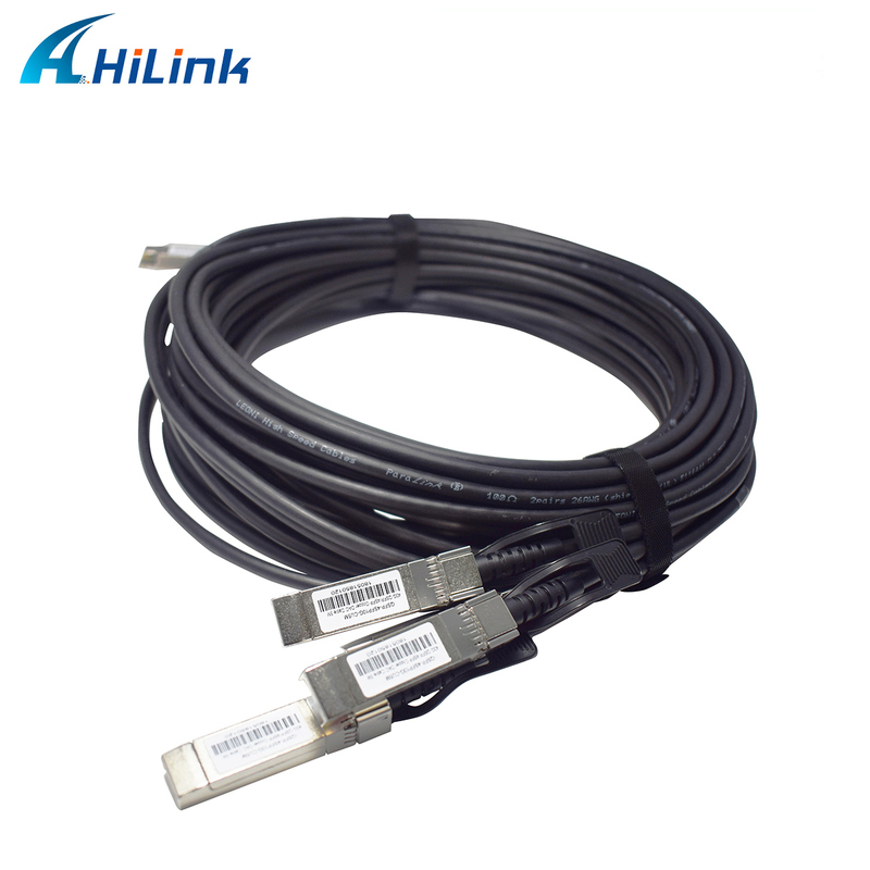40G QSFP+ থেকে 4*10G SFP+ 5M 10G/40Gigabit ইথারনেট ডেটা সেন্টারের জন্য প্যাসিভ ডাইরেক্ট অ্যাটেচ কপার ডিএসি ক্যাবল
