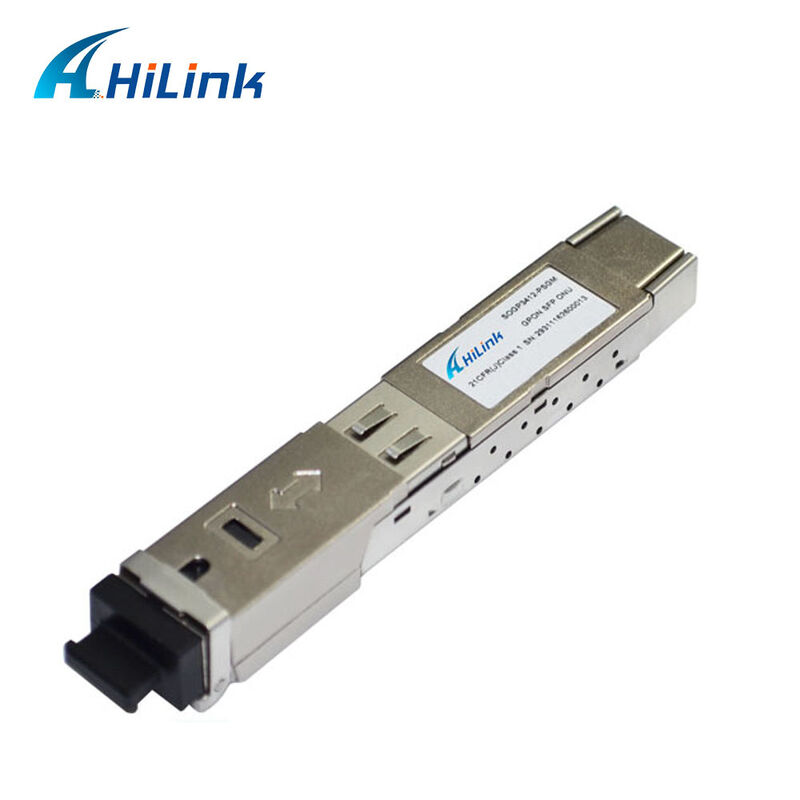 GPON ONU SFP Transceiver with 1310nm DFB Burst Mode Transmitter and 1490nm Super-TIA Receiver for 20KM Distance