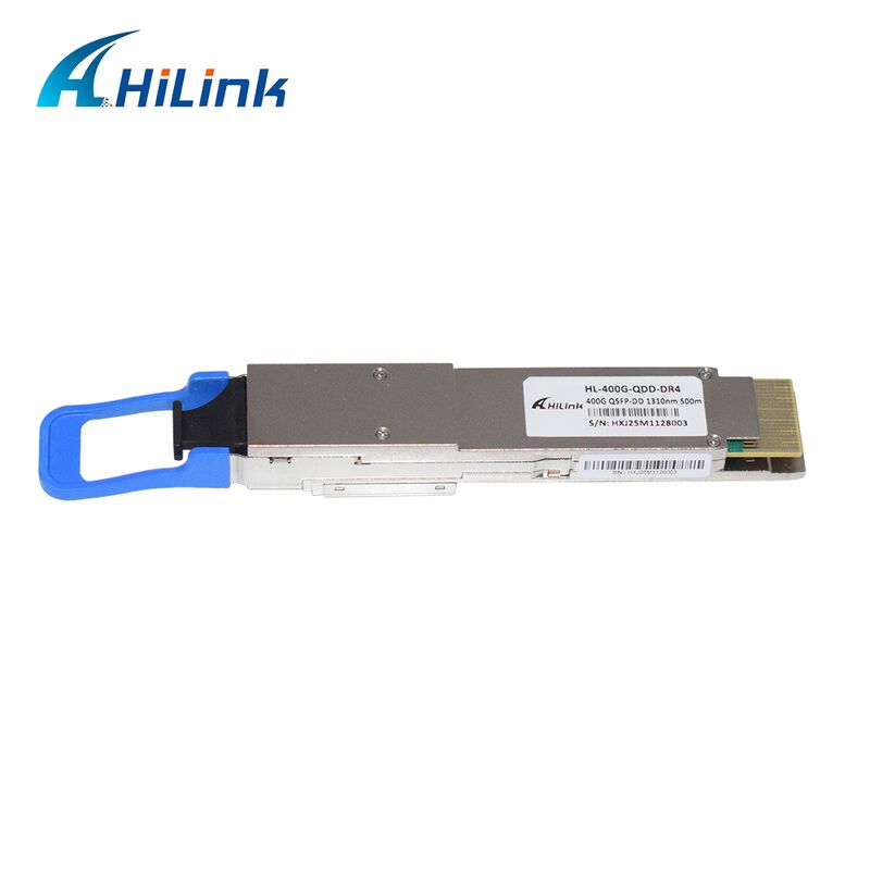 হিলিংক HL-400G-QDD-DR4 400Gb/s 500M QSFP-DD DR4 MPO-12 অপটিক্যাল ট্রান্সসিভার সামঞ্জস্যপূর্ণ মডিউল