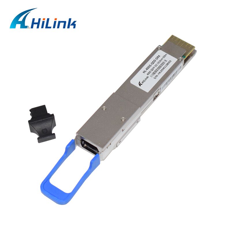 হিলিংক HL-400G-QDD-DR4 400Gb/s 500M QSFP-DD DR4 MPO-12 অপটিক্যাল ট্রান্সসিভার সামঞ্জস্যপূর্ণ মডিউল