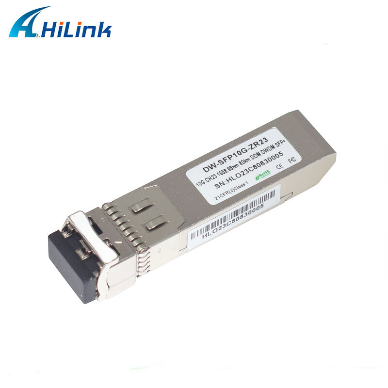 হিলিংক 10Gb SFP+ DWDM SFP 100GHZ CH17~61 ঐচ্ছিক 80km ট্রান্সসিভার অপটিক্যাল মডিউল ডুপ্লেক্স LC কমার্শিয়াল ইন্ডাস্ট্রিয়াল