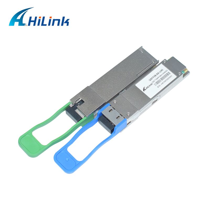 Hilink QSFP28-BX-UD40 100G BiDi Optical Transceiver with 40km Distance for Data Center Applications