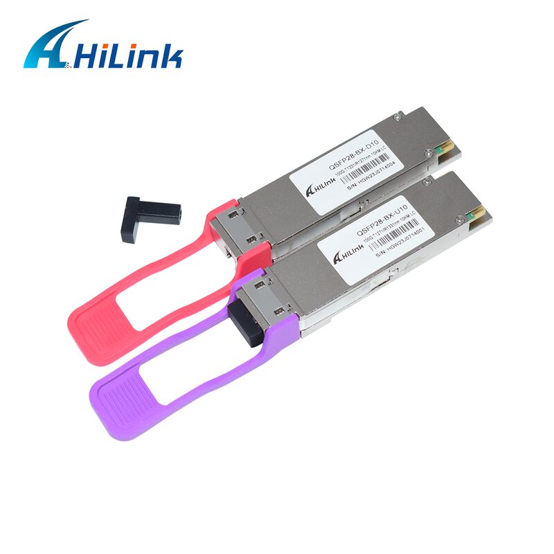 হিলিংক HL-QSFP28-100G-UD-10 100Gb/s QSFP28 LR BIDI 10km সিঙ্গেল ল্যামডা অপটিক্যাল ট্রান্সসিভার মডিউল