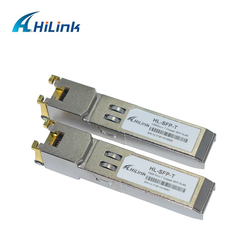 Hilink HL-SFP-T 1000BASE-T এবং 10/100/1000BASE-T কপার SFP ট্রান্সসিভার RJ-45 কানেক্টর সহ