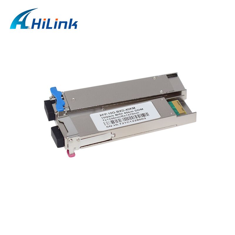 10Gb/s XFP Bi-Directional Transceiver 40km Reach TX1270/1330nm RX1330/1270nm RoHS Compliant