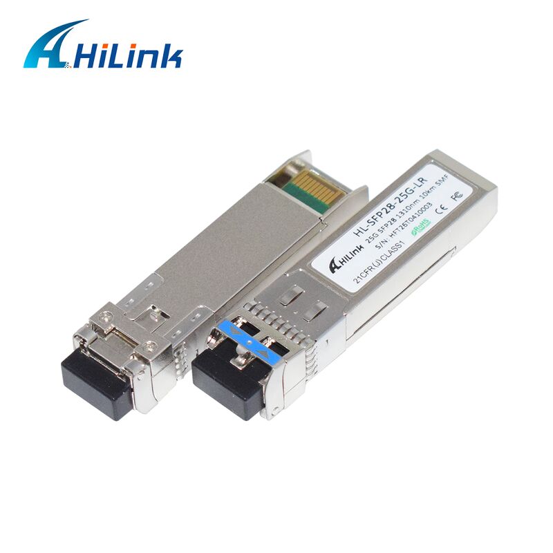 HL-SFP28-LR-10KM 25G SFP28 ট্রান্সিভার 10km ট্রান্সমিশন দূরত্ব, 25.78Gbps ডেটা রেট, এবং কম শক্তি খরচ <1.2W