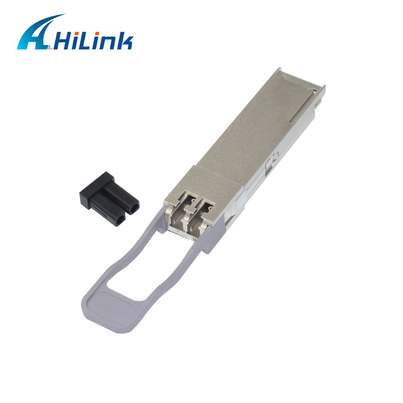 হিলিংক 100G QSFP28 অপটিক্যাল ট্রান্সিভার 100km দূরত্ব 1295 ~ 1304nm তরঙ্গদৈর্ঘ্য এবং SOA পিন ডিটেক্টর সহ
