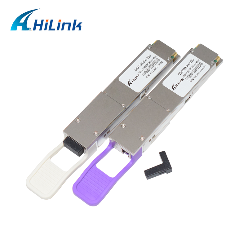 Hilink QSFP28-BX 100Gb/s 80Km BIDI Optical Transceiver Module for High-Speed Data Transmission