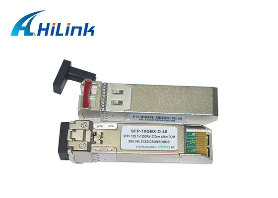 Hilink 10G SFP+ BIDI WDM 40km ফাইবার অপটিক ট্রান্সসিভার মডিউল 1270nm 1330nm হট প্লাগেবল