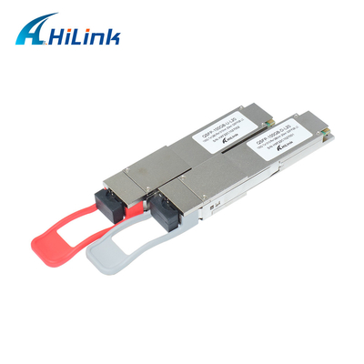 LC Simplex BiDi QSFP28 ট্রান্সসিভার 1280/1310nm 4WDM 20KM একক ফাইবার একক মোড DDM