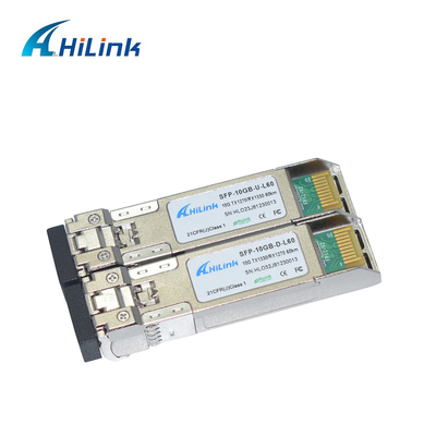 10G 60KM SFP+ ট্রান্সসিভার মডিউল BIDI 60KM SFP+ 10G-ER4-60KM SMF 1270nm/1330nm