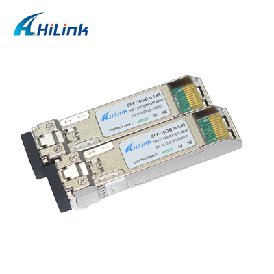 10G WDM SFP+ STM-64 OC-192 অপটিক্যাল মডিউল 40KM BIDI 1270nm/1330nm