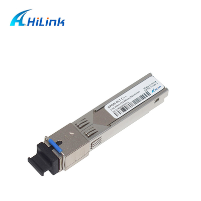 GPON OLT C++ SFP মডিউল 2.5G 20km TX 1490nm 2.488Gbps RX 1310nm 1.244Gbps SFP BIDI SC/UPC