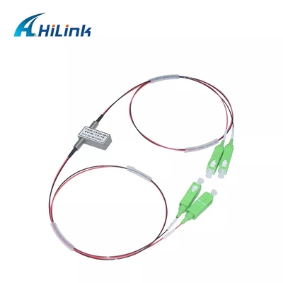 FSW 2x2B SM মেকানিক্যাল অপটিক্যাল সুইচ 1310nm 1550nm 900um 0.5M ল্যাচিং / নন - ল্যাচিং