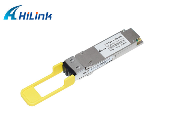 100Gb/S QSFP28 DR1 অপটিক্যাল ট্রান্সসিভার একক ল্যাম্বডা 1310nm 500M FEC HLQSFP28-100G-DR1 সহ