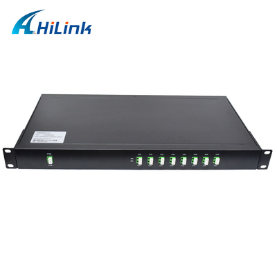 8CH DWDM MUX DEMUX 100GHz 8 চ্যানেল HL-DW-MUX-8CH LC/APC LC/UPC