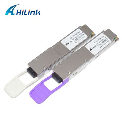 Hilink QSFP28-BX-U80/D80 100Gb/s BIDI অপটিক্যাল ট্রান্সসিভার মডিউল 100G ইথারনেটের জন্য 80km পৌঁছানোর সাথে