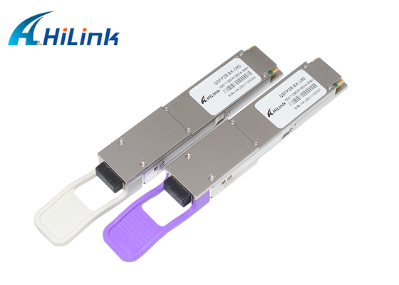 QSFP28 100G BIDI ZR4 Optical Transceiver with 80KM Transmission and LC Connector