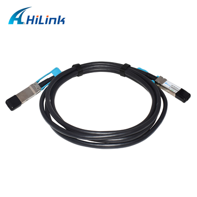 EEPROM 26AWG DAC সরাসরি সংযুক্ত কেবল QSFP56 থেকে QSFP56 3M