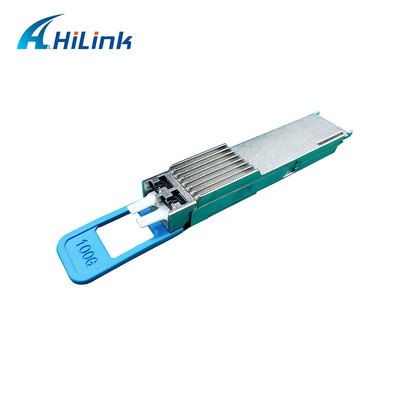 80KM ডুয়াল CS Qsfp অপটিক্যাল ট্রান্সসিভার 100G DWDM EML 2*27.5G DWDM TOSA